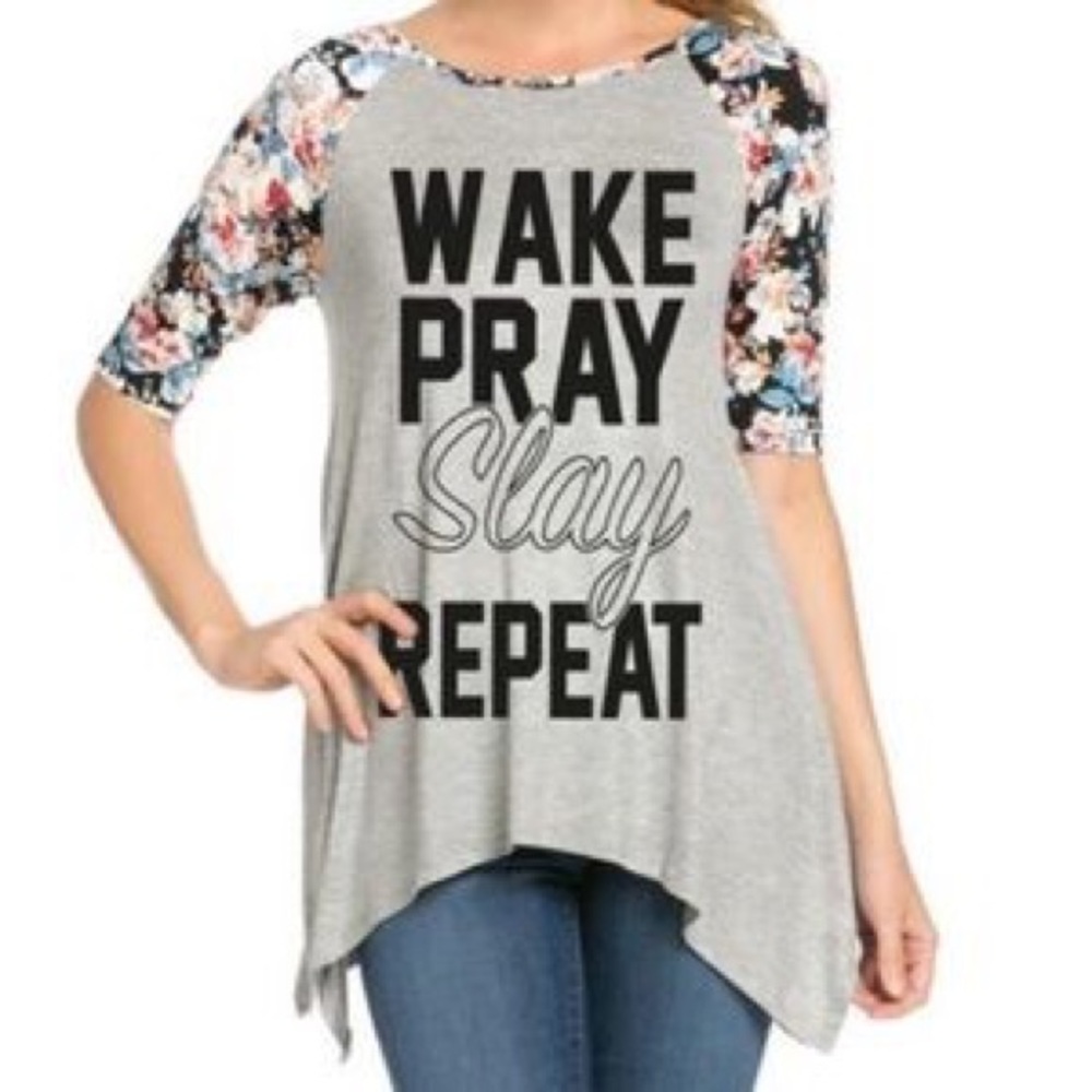 Wake Slay Pray Top